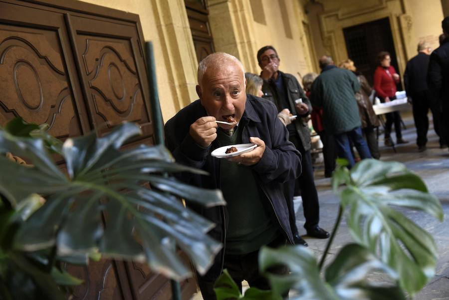 Boniatos para celebrar la fiesta de San Fulgencio en Murcia