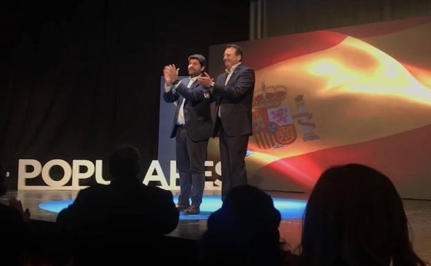 López Miras ratifica a Juan Felipe Cano como candidato a la alcaldía de Ceutí