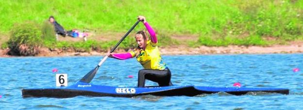 Una piragüista de vanguardia