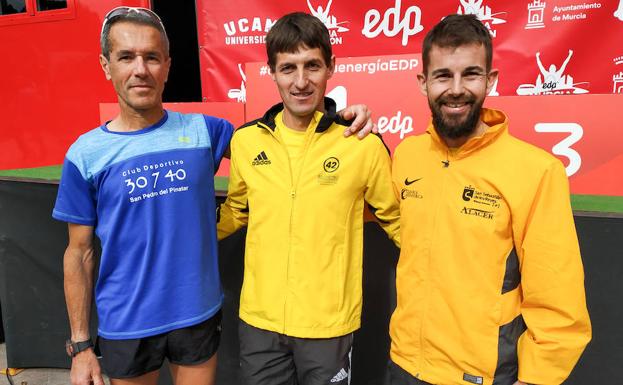 Andrés Mico y María José Ivorra se llevan el VI Maratón de Murcia
