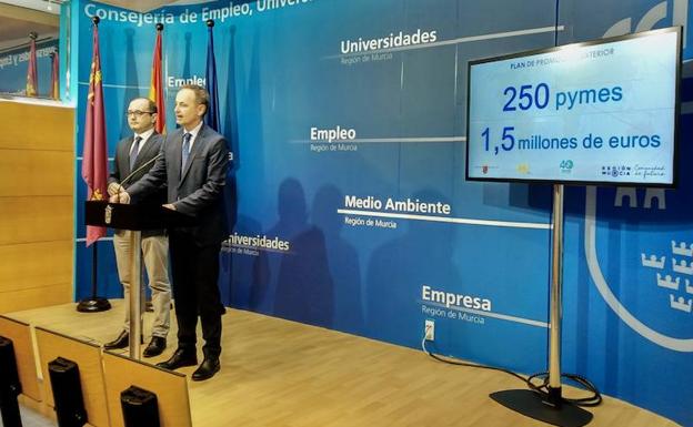 El Gobierno regional destina cuatro millones a promoción exterior para aumentar las exportaciones