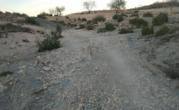 Los daños en La Aljorra por las lluvias de noviembre siguen sin reparar