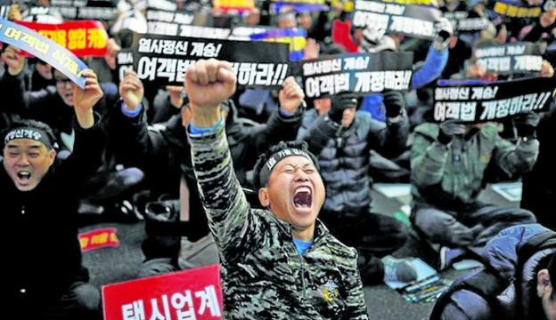 Inmolarse contra Uber