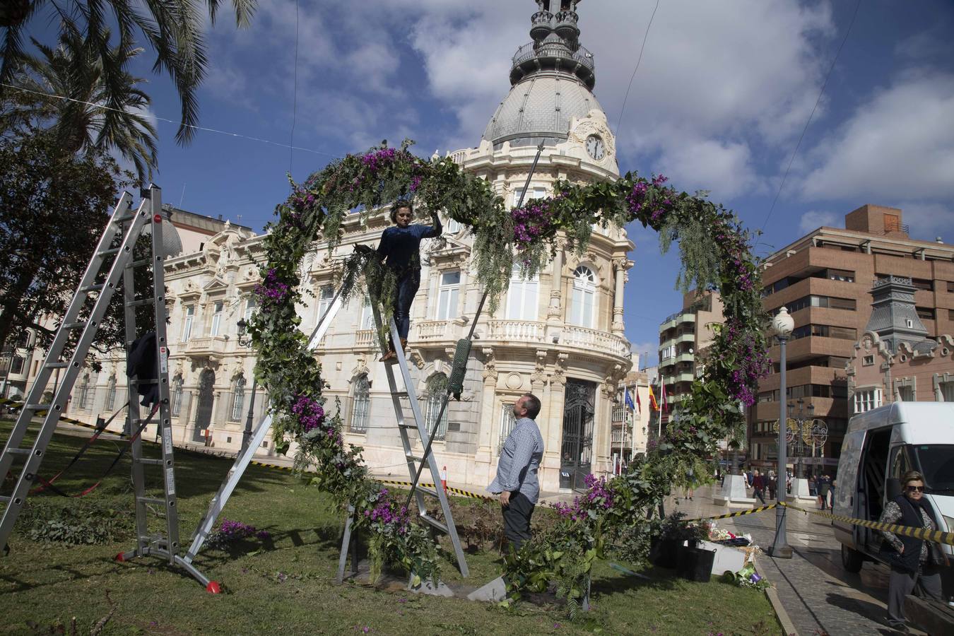 Invasión de corazones en Cartagena