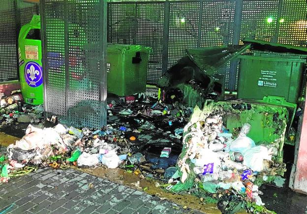 Detenido por provocar siete incendios en una noche
