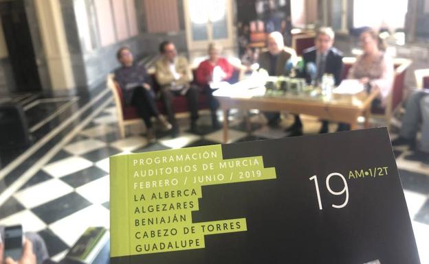 Los auditorios murcianos programan un centenar de espectáculos hasta junio