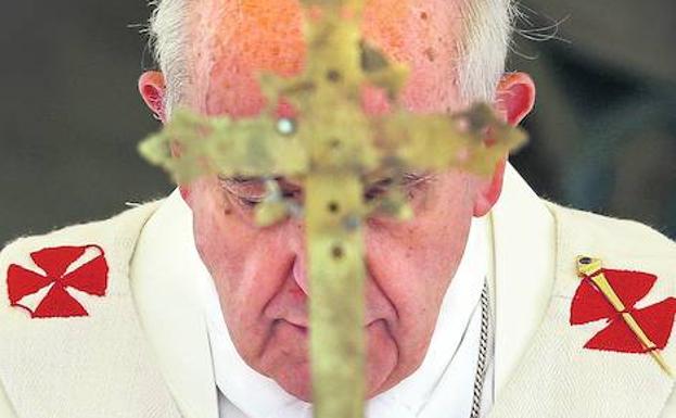 La cruz del Papa