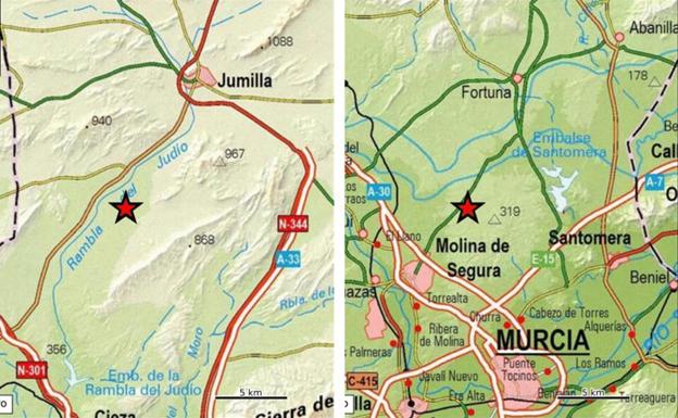 Dos terremotos alarman a los vecinos de Jumilla y Molina
