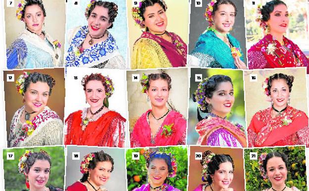 Estas son las 26 candidatas a Reina de la Huerta 2019