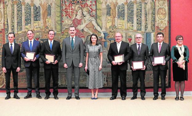 Rafael Rebolo y Pablo Artal recogen sus Premios Nacionales de Investigación