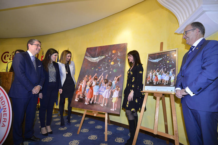 Presentación del cartel del Entierro de la Sardina