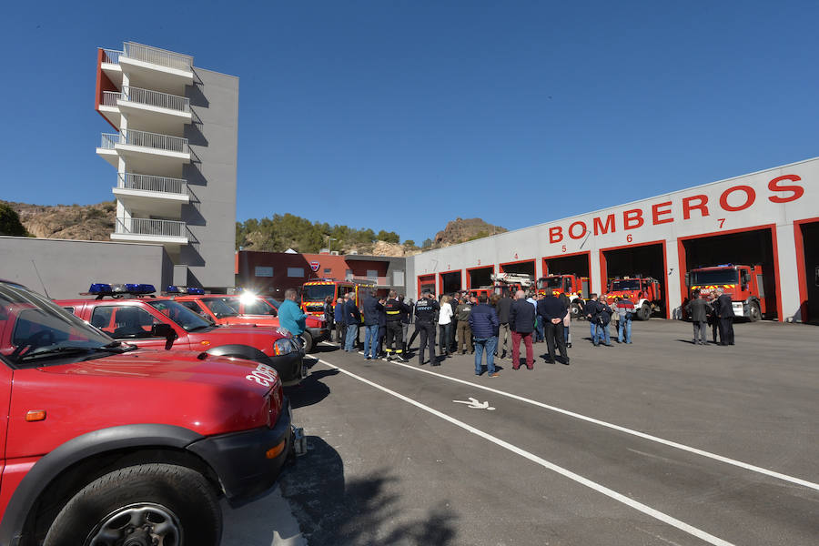 El nuevo Parque de Bomberos de Lorca, el más grande de la Región, dará servicio a más de 105.000 personas