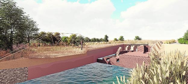 El Molino de la Pólvora y la acequia Aljufía se podrán contemplar desde un mirador
