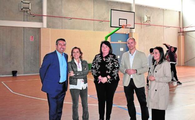 El IES Sanje amplía sus instalaciones con un nuevo pabellón y diez aulas