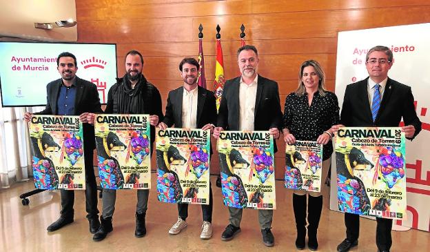 El Carnaval de Cabezo de Torres arranca mañana con el pregón de la actriz Bibiana Fernández