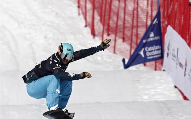 Lucas Eguibar, el mejor en la clasificación en Baqueira