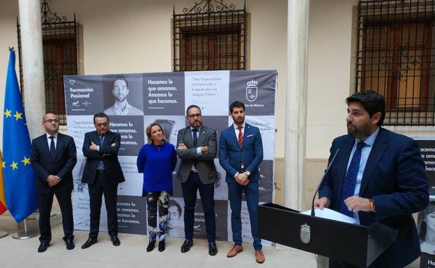 López Miras: «La FP Dual ya cuenta con 500 empresas colaboradoras»