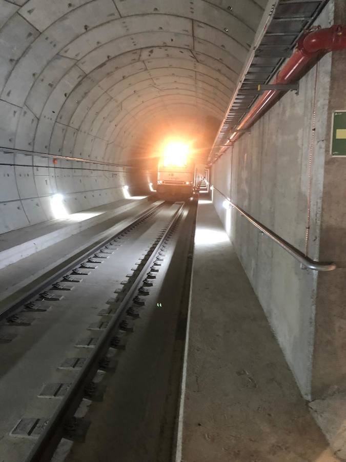 Ponen a prueba el túnel de Camarillas