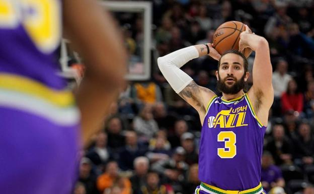 Ricky Rubio regresa con triunfo de los Jazz y Calderón no juega con los Pistons