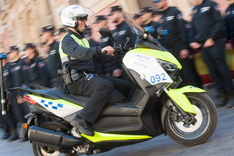 La Policía Local de Murcia atiende cerca de 200.000 llamadas, 40.000 más que el año pasado