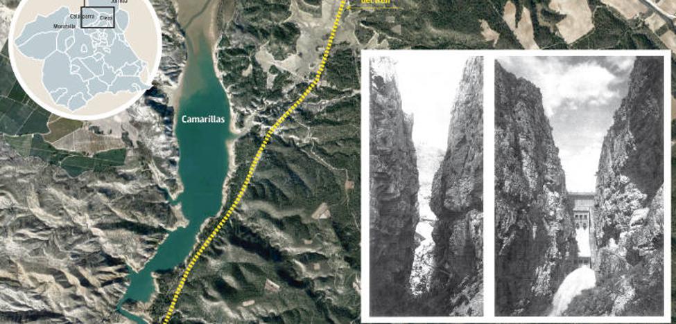 15 metros de presa para la despensa de agua