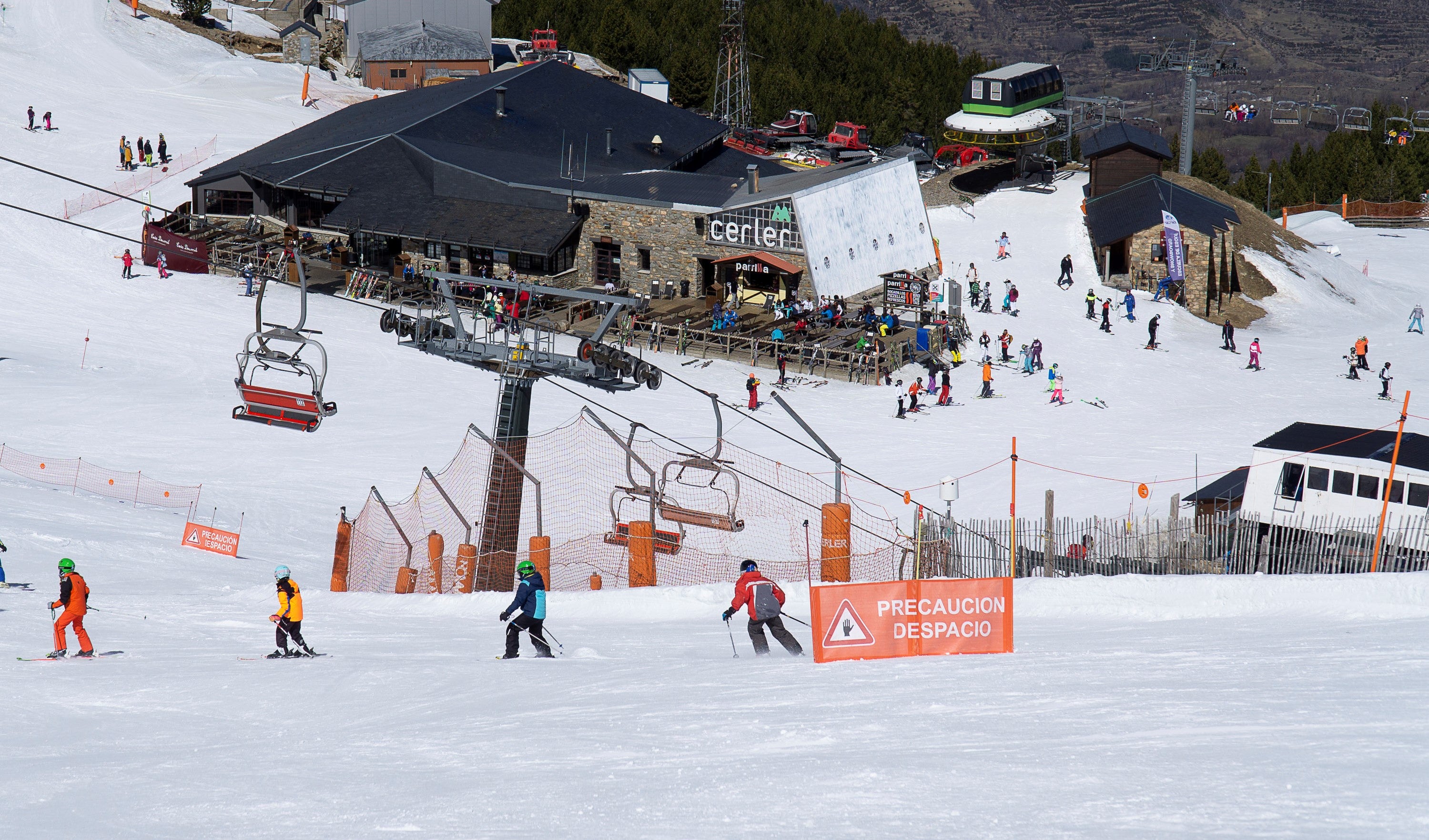 Grandes días de nieve para la pistas de Aramón