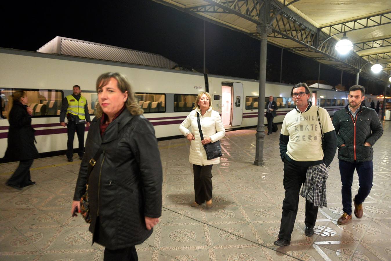 Primer tren Altaria procedente de Madrid