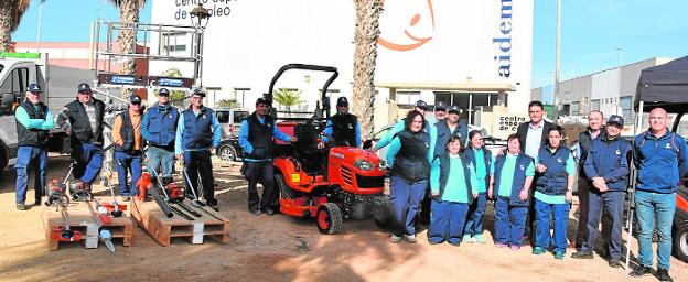 La maquinaria capacita la discapacidad