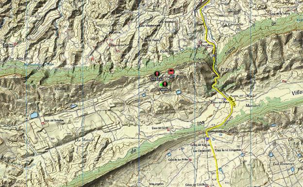 Dos ciclistas resultan heridos en sendas caídas en parajes naturales de la Región