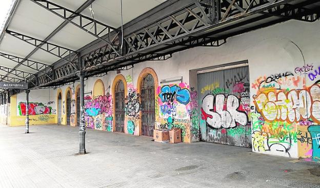 Reclaman recuperar la antigua estación de tren