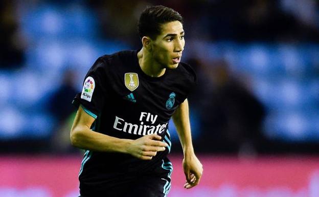 Achraf Hakimi, operado este jueves en Murcia