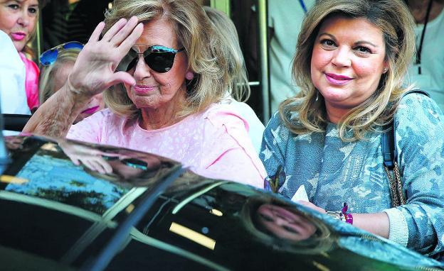 María Teresa busca curro