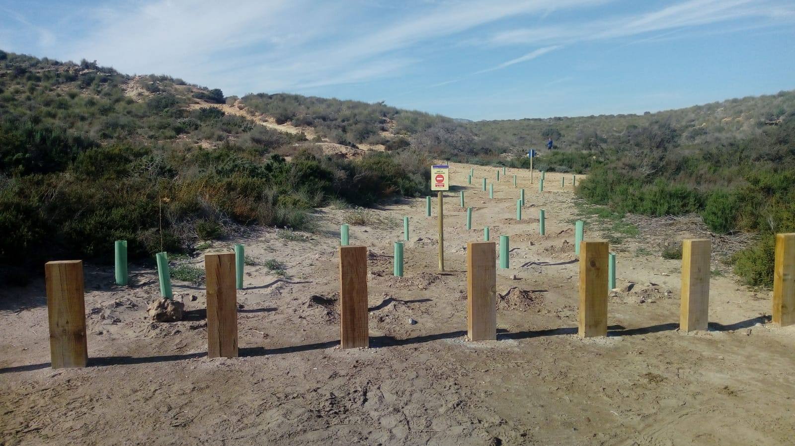 Restauración ambiental en Cuatro Calas
