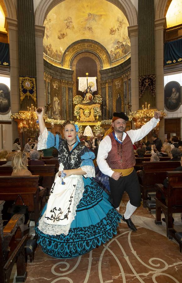 Ofrenda floral a la Virgen de la Caridad de Cartagena