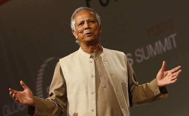 El Nobel de la Paz Muhammad Yunus promoverá un centro de empresas sociales en la UMU