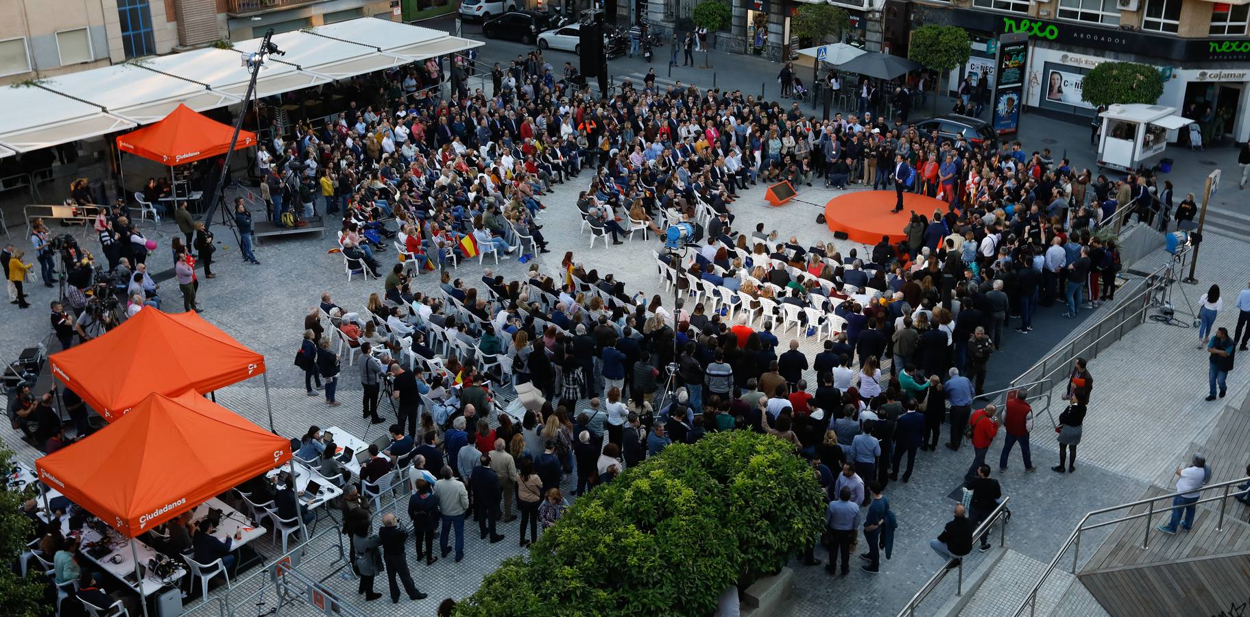 Mitin de Albert Rivera en Murcia