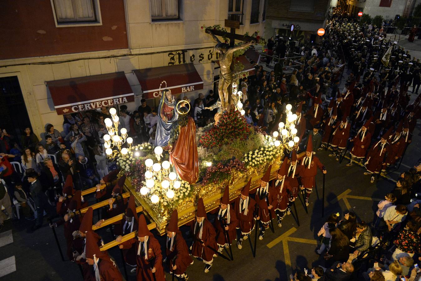 Procesión del Cristo del Perdón en Murcia