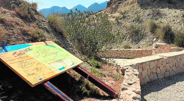 La edil del Grupo Aire denuncia actos vandálicos en el Mirador del Solvente de Ricote