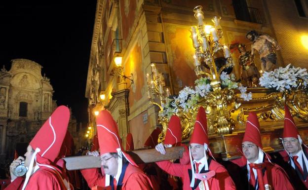 Horario y procesión de Miércoles Santo, 13 de abril de 2022, en Murcia