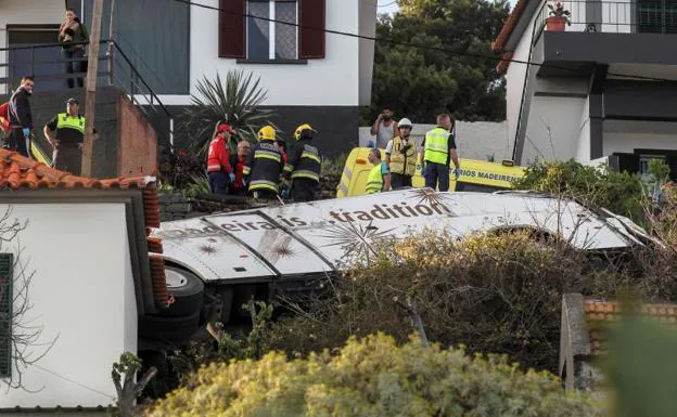 Al menos 29 muertos en un accidente de autobús en Madeira