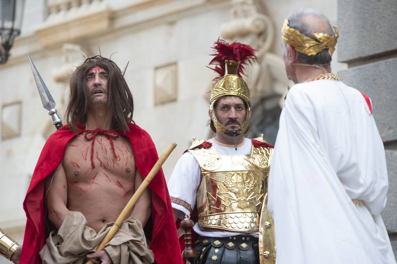 Representación del Juicio de Jesús en Cartagena