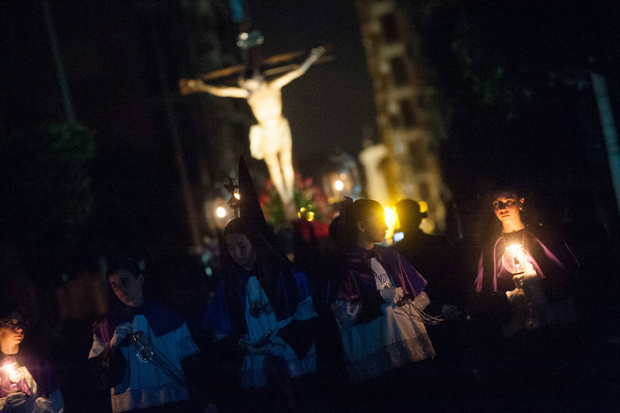 Procesión del Refugio en el Jueves Santo de Murcia