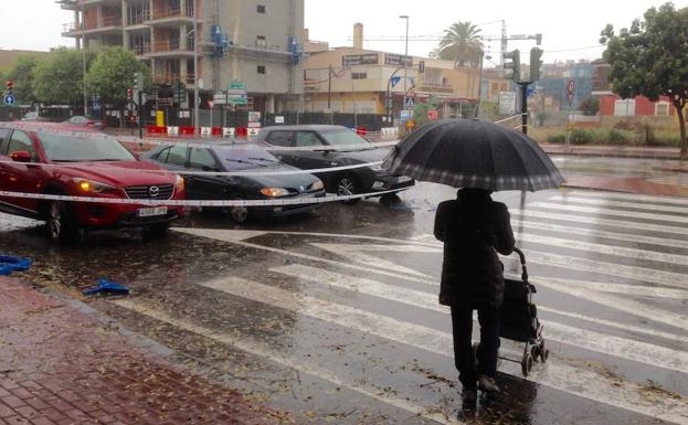 Listado completo de carreteras cortadas por la acumulación de agua en la Región de Murcia