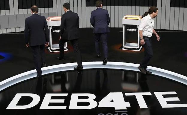 Seis campañas a vueltas con los debates