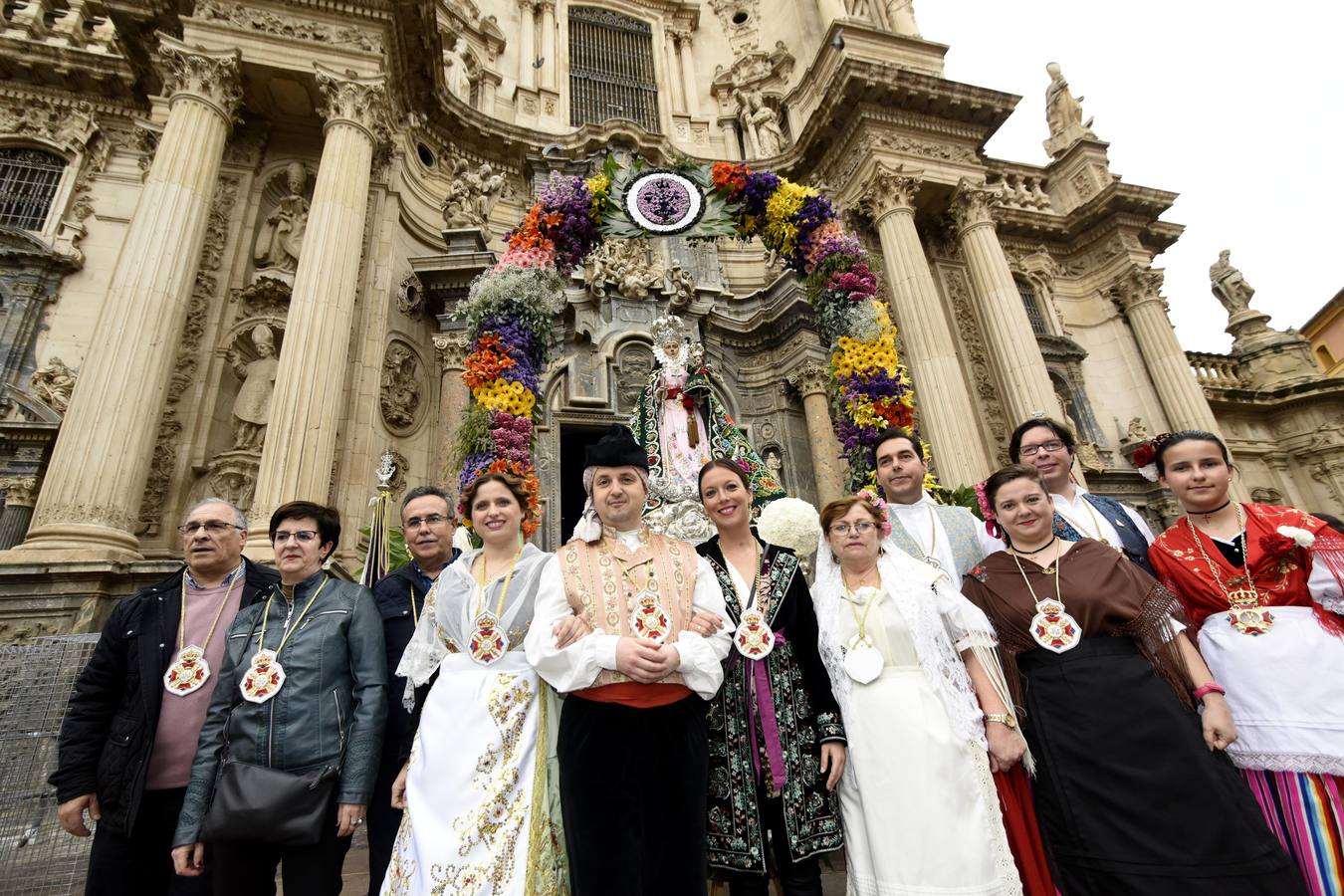 Ofrenda floral a la Fuensanta