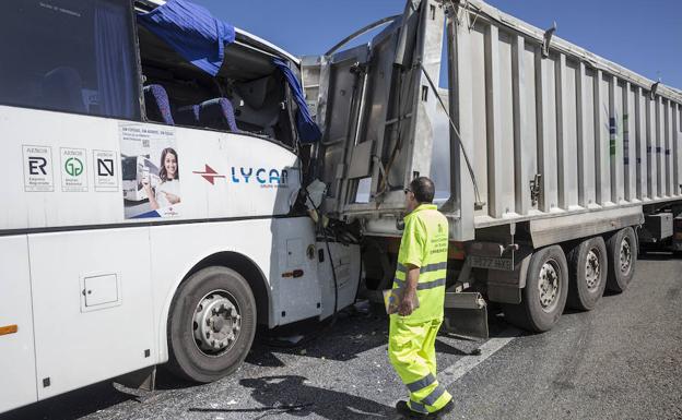 Reciben el alta todos los heridos del accidente de este miércoles en Cartagena