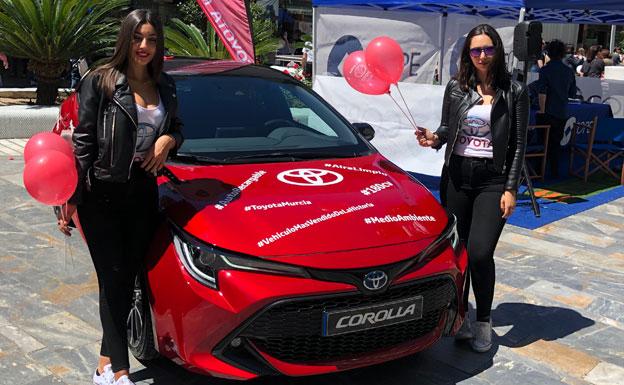 Toyota Murcia vive la radio en directo con el nuevo Corolla