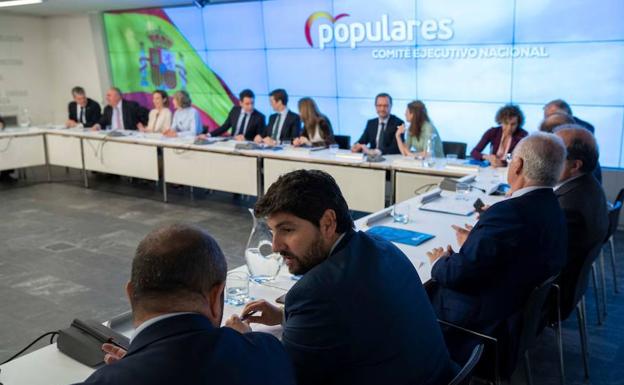 López Miras: «Los malos resultados del PP el 28-A no son imputables a Casado»