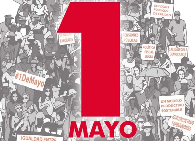 Los sindicatos llaman a manifestarse hoy para que Sánchez ponga «primero a las personas»