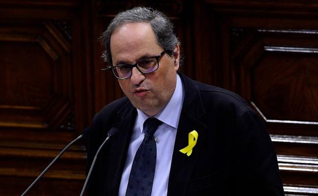 ERC deja solo a Torra en la defensa de De Gispert